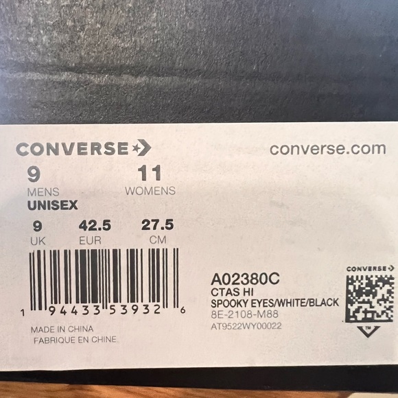 CONVERSE CTAS HI SPOOKY EYES - Picture 3 of 7